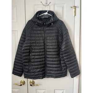 Pajar Walcott Puffer Jacket Lightweight Packable Hooded Black Men XL